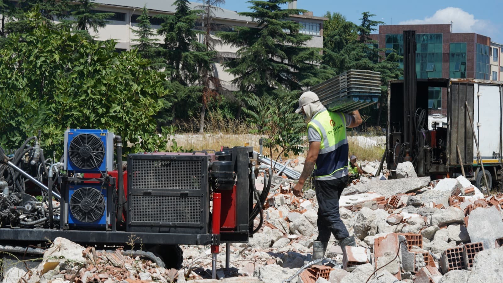 Üretim Tesisi Epoksi Zemini